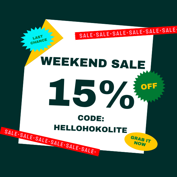 Hokolite New Year Sale